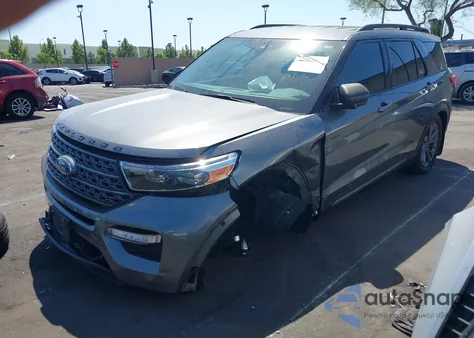 2021 Ford Explorer Xlt z USA, uszkodzony, nr VIN 1FMSK7DH8MGA24292